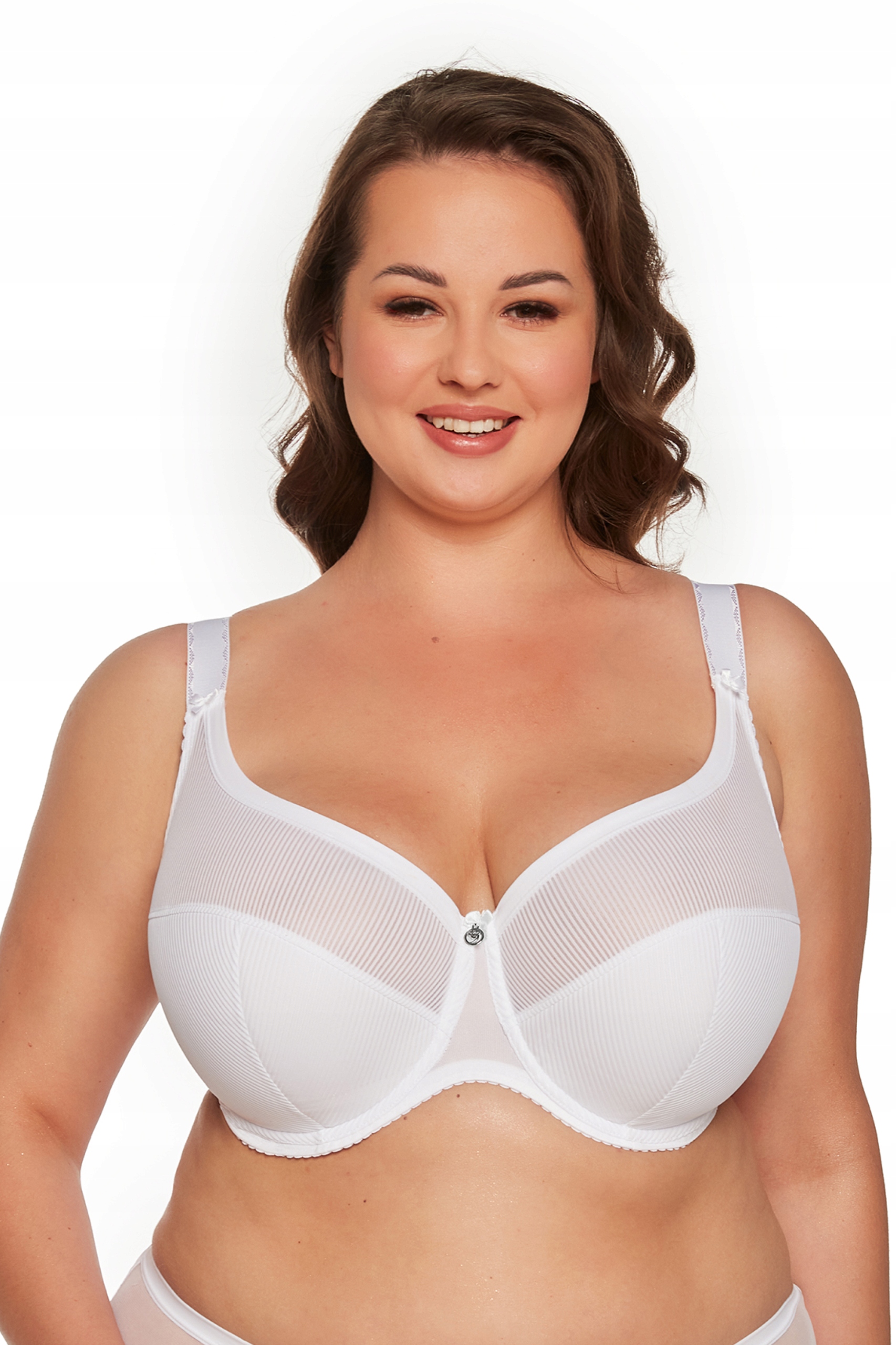 Podprsenka Semi-Soft Sonia 1058 Maxi polovyztužená bílá 100H