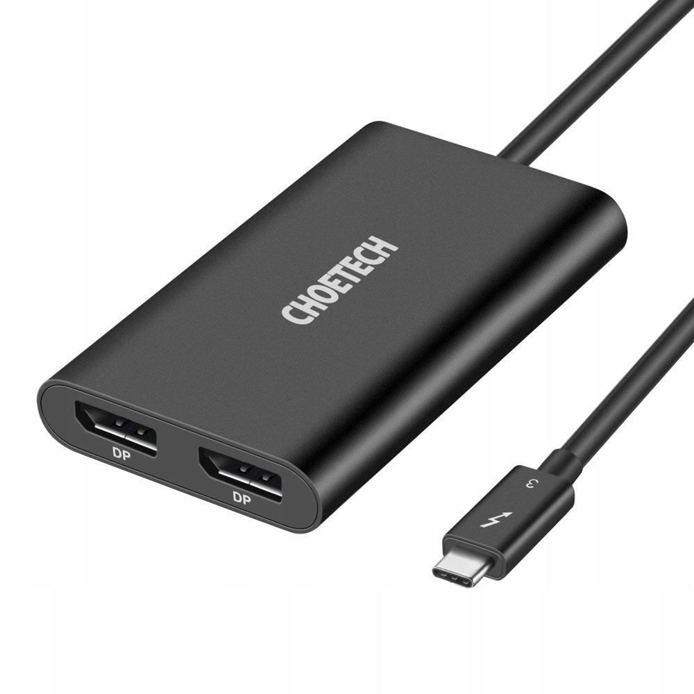 Choetech adaptér rozbočovač Usb Typ C Thunderbolt 3