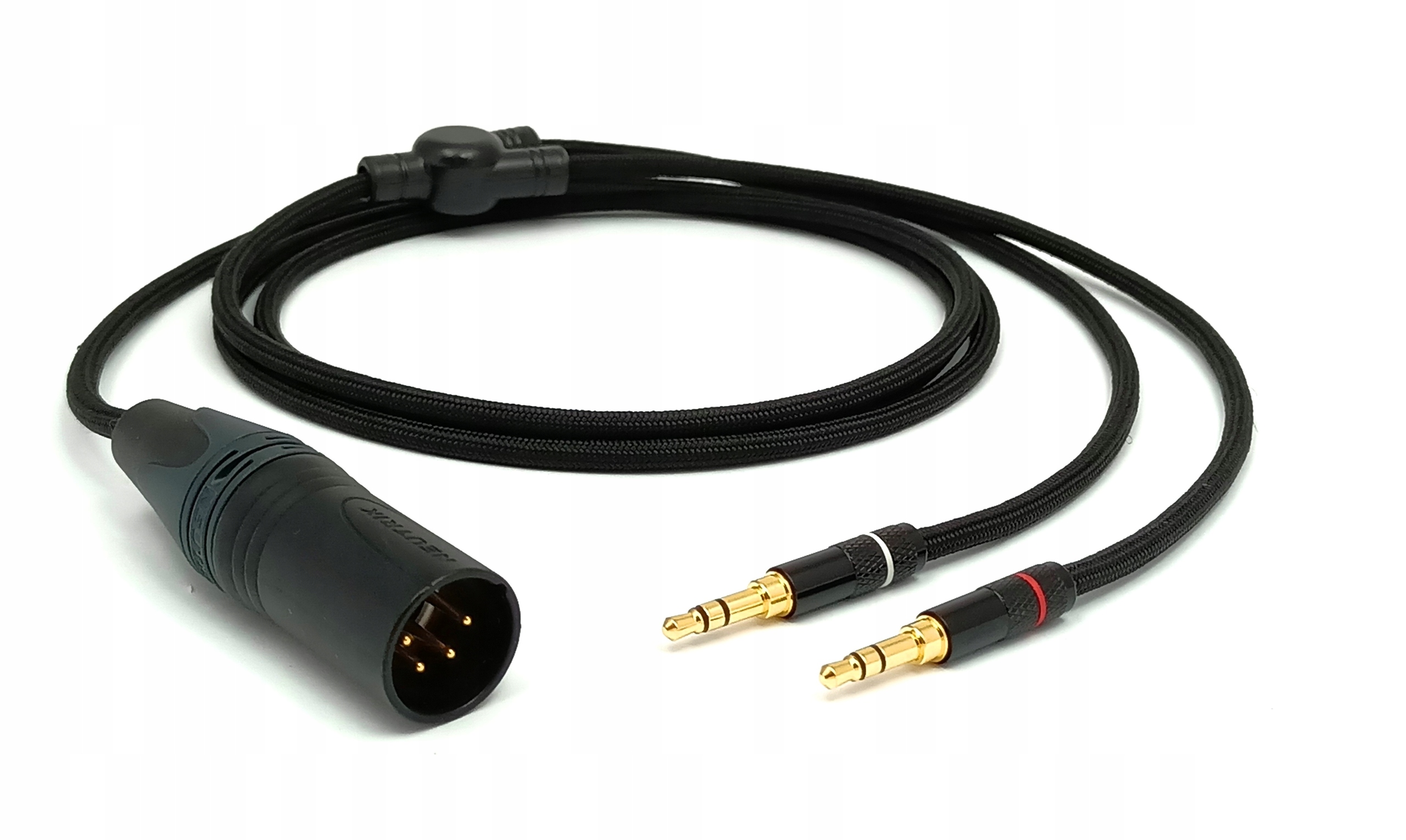 Ručně vyrobený vyvážený kabel pro sluchátka Audeze LCD-1 konektor Xlr 4