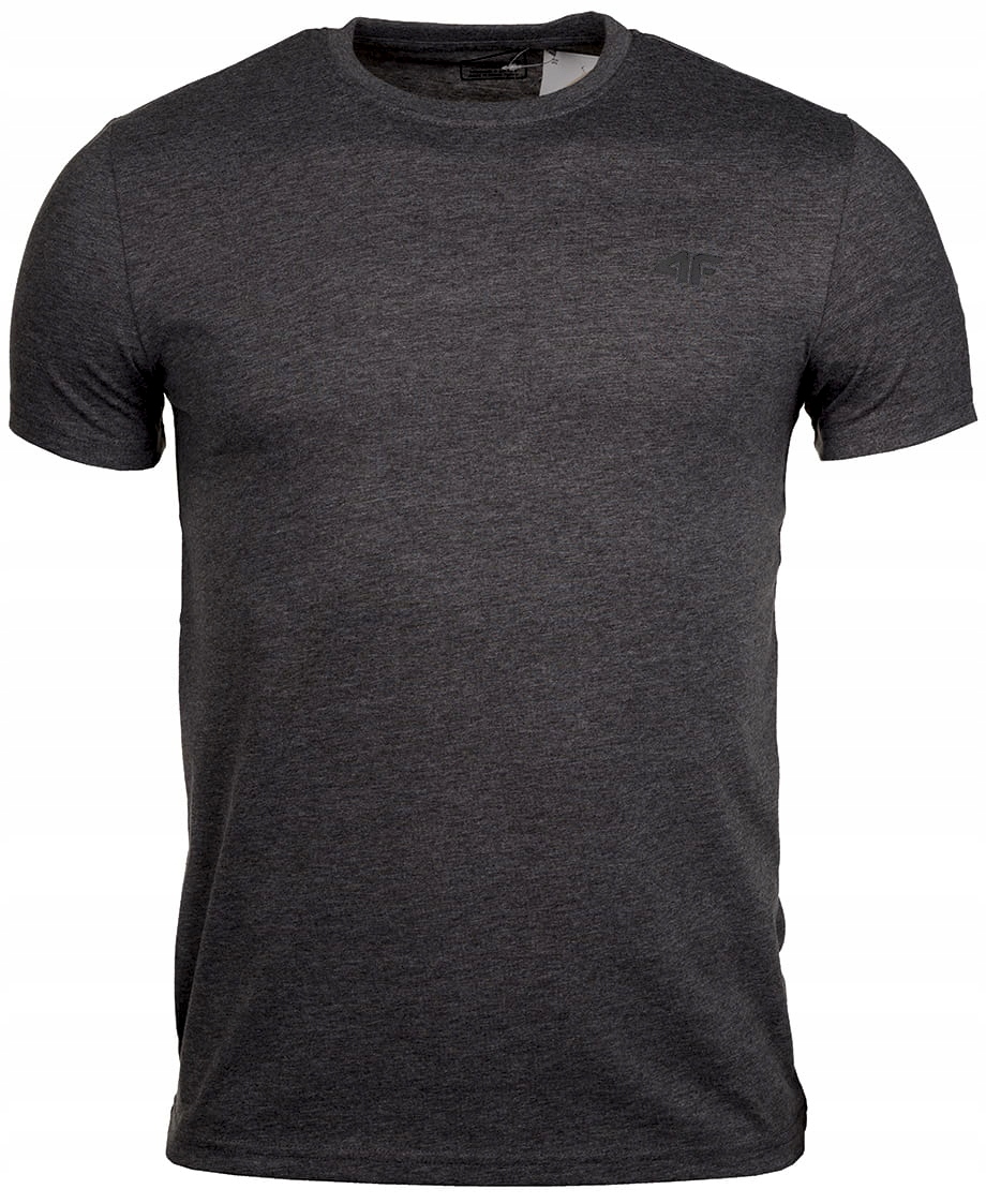 

4F koszulka t-shirt męska sportowa logo roz.S