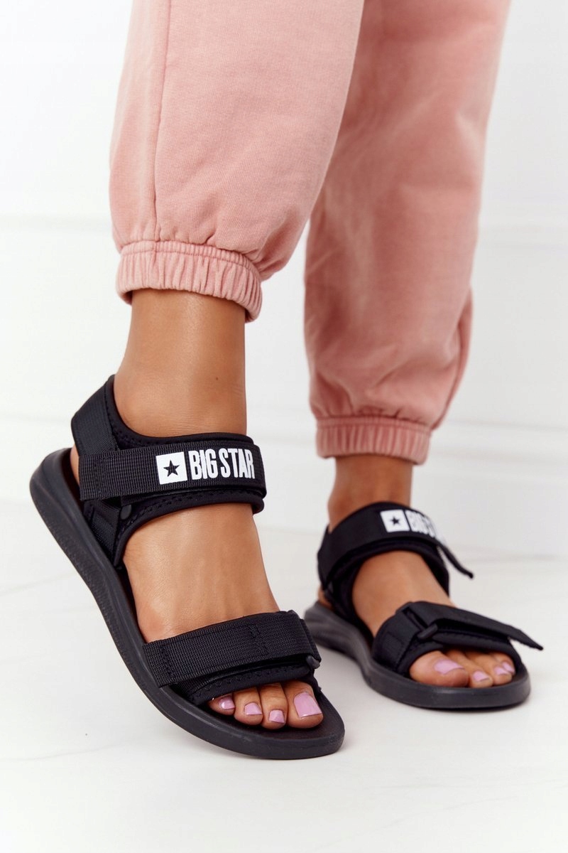LEKKIE SPORTOWE SANDAŁY BIG STAR HH274A024 40 Rodzaj obcasa platforma