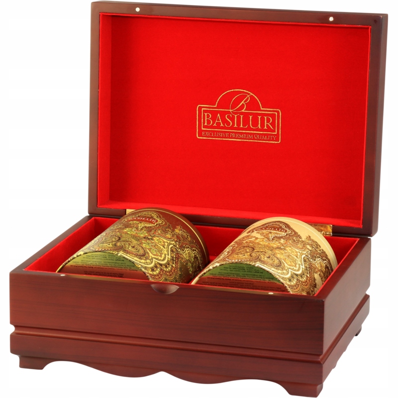 Levně Sada čajů Luxusní Expozitor Basilur 2x100g