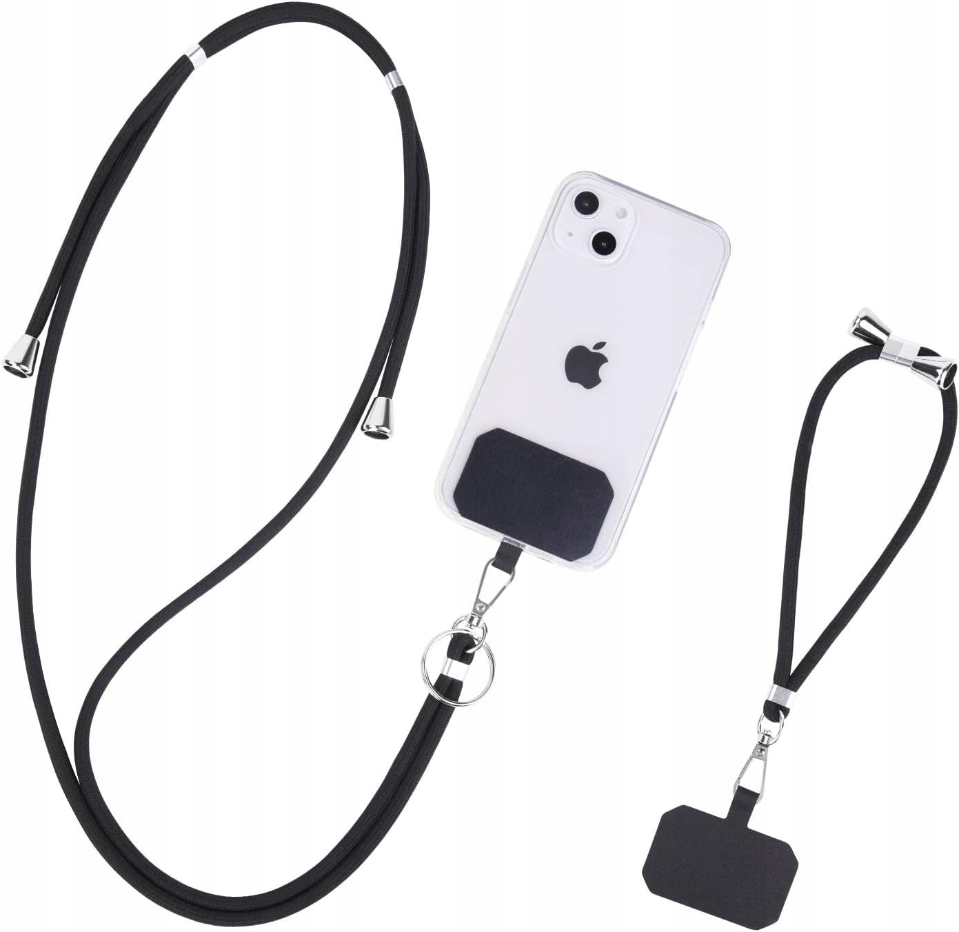 2x SMYCZ DO TELEFONU PASEK NA RAMIĘ NADGARSTEK ANTYKRADZIEŻOWY REGULOWANY