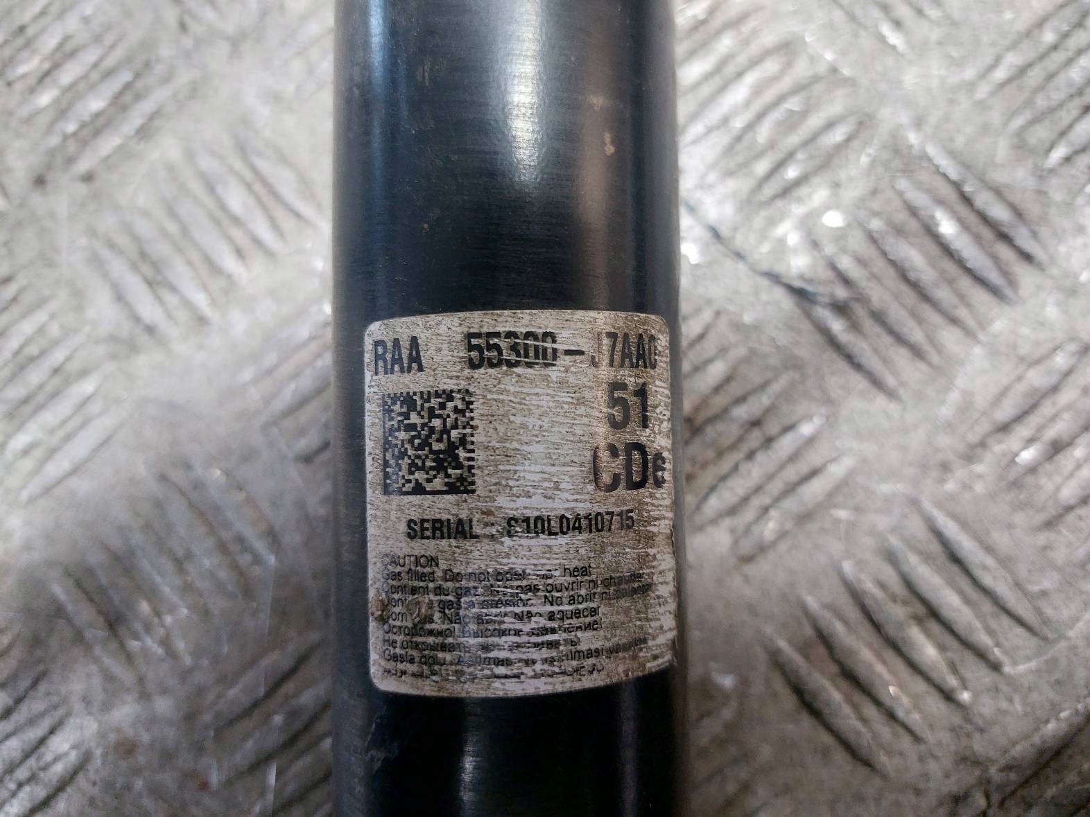 shock absorber spring left right rear part KIA CEED III HB 55300-J7AA0