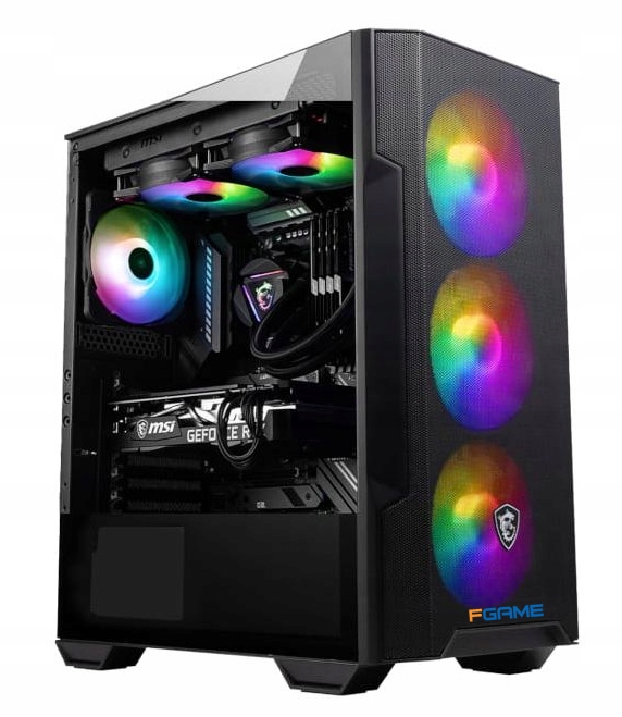 H.i.t Počítač Fgame_ryzen 7 5800X _32GB_1TB Ssd NVMe_MSI Rtx 5060 DDR7 Rgb