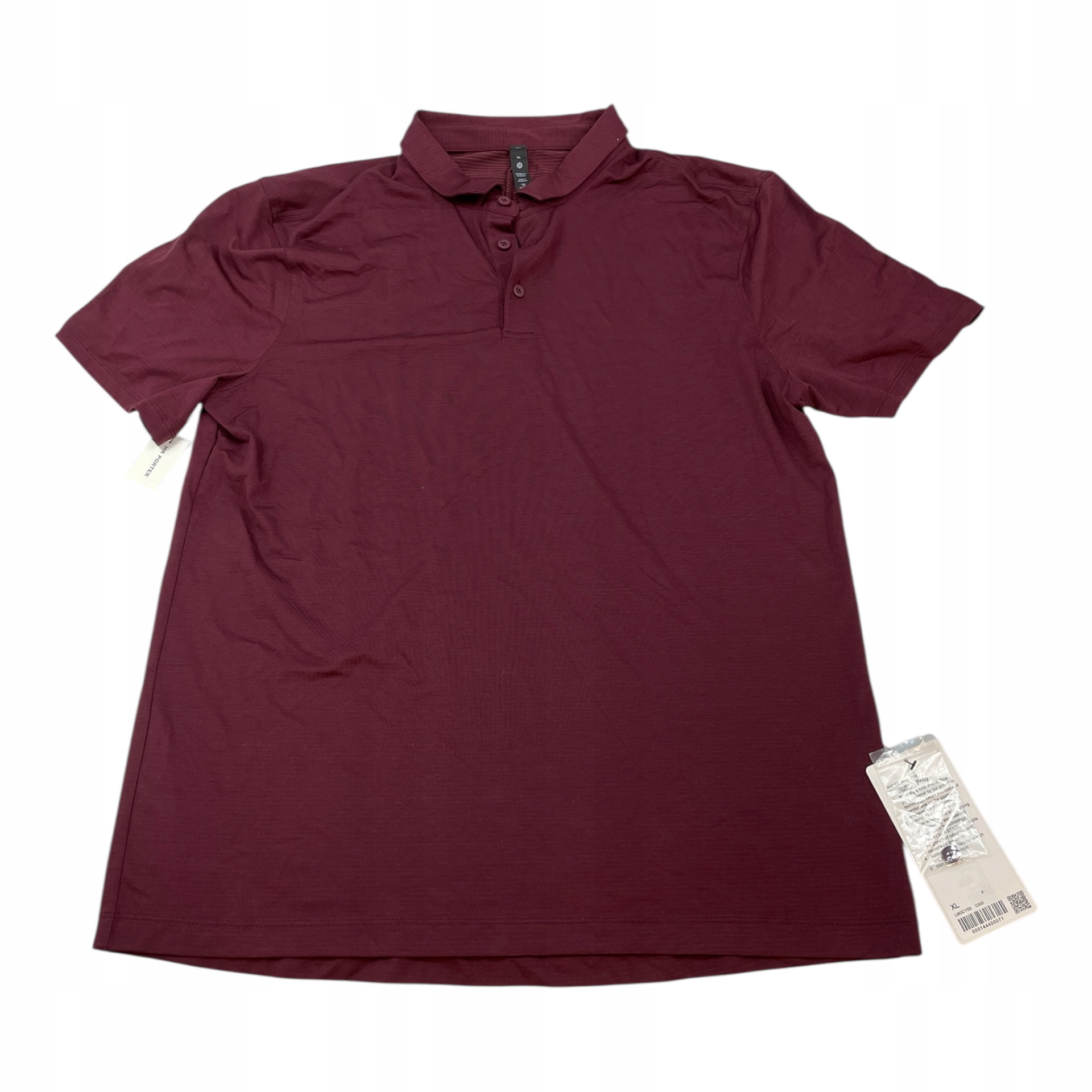 Mr Porter pánská polokošile bordó velikost XL nová