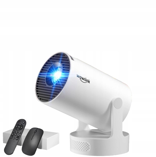 Mini Projektor Wowlink W210 Přenosný Projektor Wifi Bluetooth 1080P 4K 180°