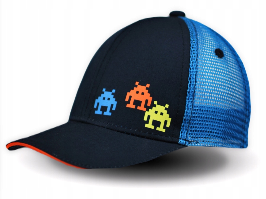 

Czapka Z Daszkiem Bejsbolówka z siatką PIxel 42-46
