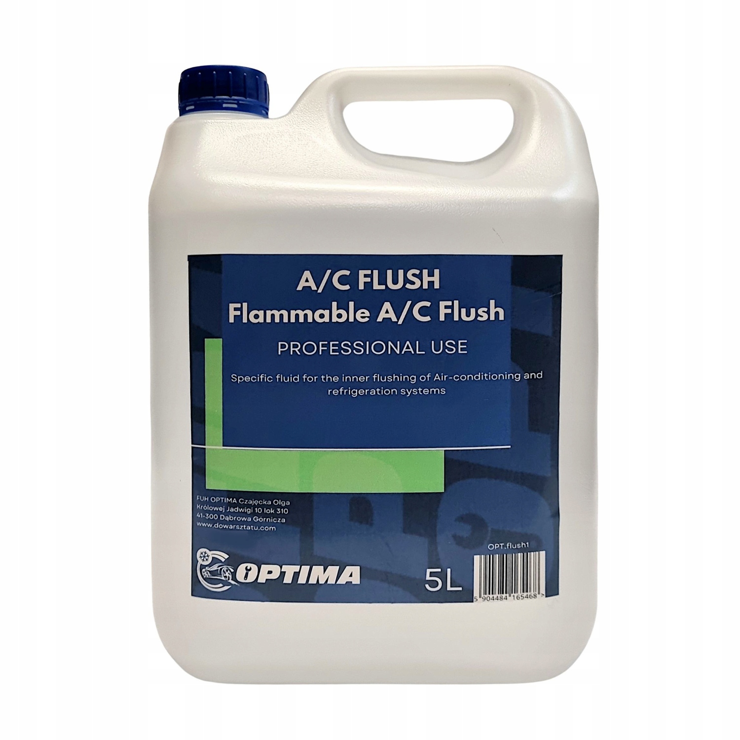 A/c Flush Tekutina pro oplachování klimatizačních systémů 5L
