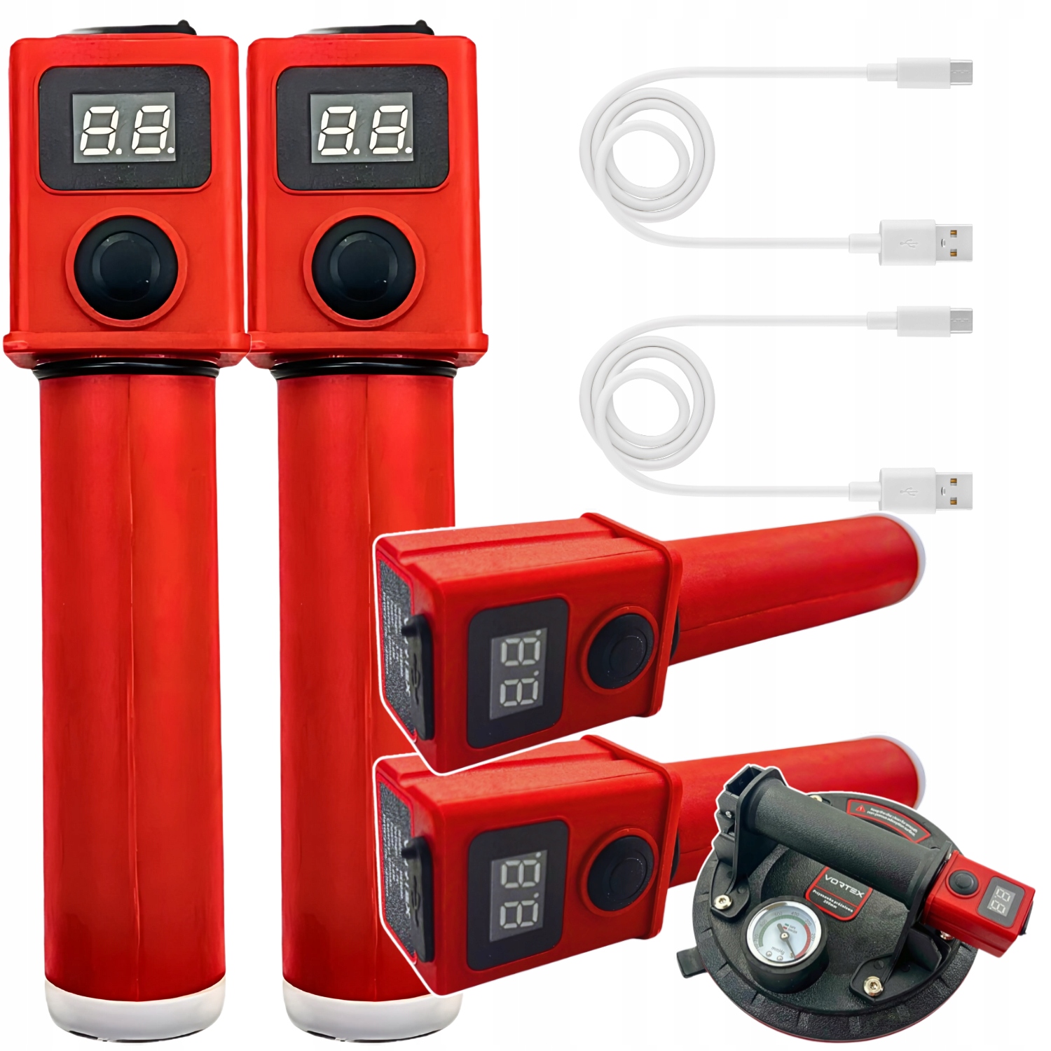 Zestaw 2x Elektryczna pompka Vortex VX3090 do przyssawek precyzyjna pompka