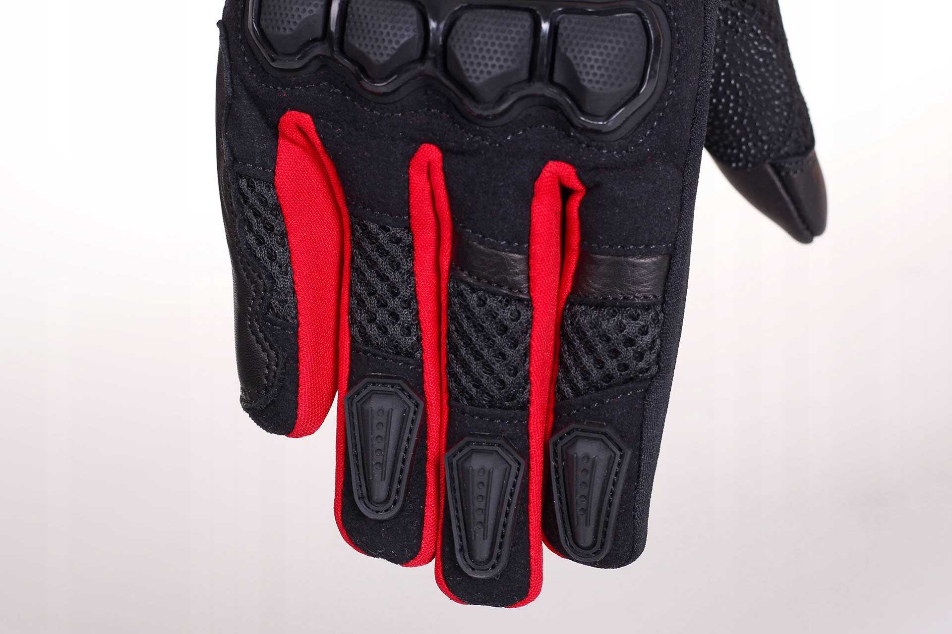 RĘKAWICZKI MOTOCYKLOWE LETNIE HUSAR GRIZZLY red Rodzaj Męskie