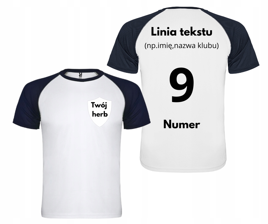 Sada 10 sportovních polyesterových triček s vaším potiskem