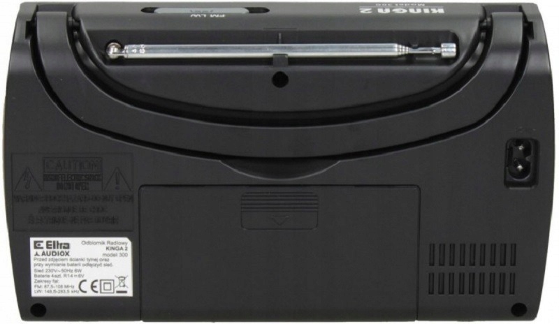 RADIO ELTRA KINGA 2 CYFROWE MONO CZARNY Marka Eltra