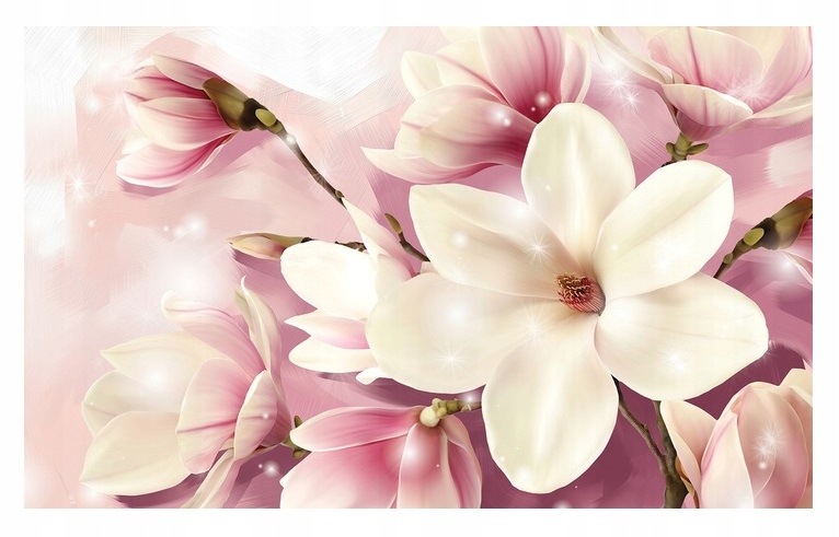 Fototapeta Magnólia Kvety Spálňa Obývacia Izba 312x219