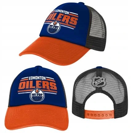 Dětská kšiltovka Edmonton Oilers Nhl Essentials Snapback Trucker