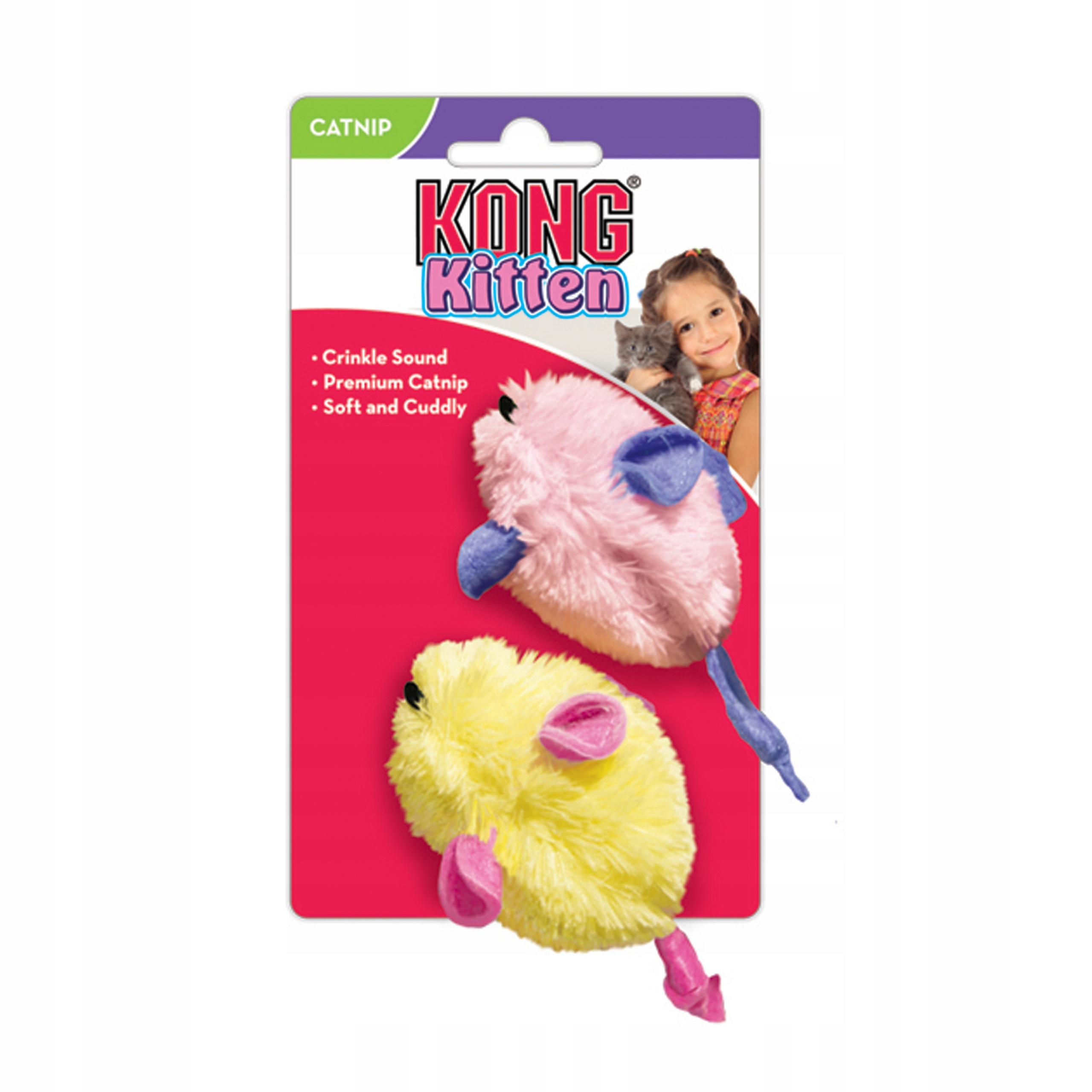 

Zabawka dla kota Kong Mysz Kitten Mice 2szt.