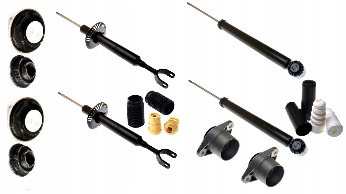 Tlumiče Audi A6 C5 Lift Vw Passat B5 Fl Skoda Superb 3U Přední Zadní Sada