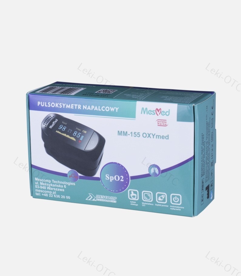 MesMed Pulsoksymetr Napalcowy