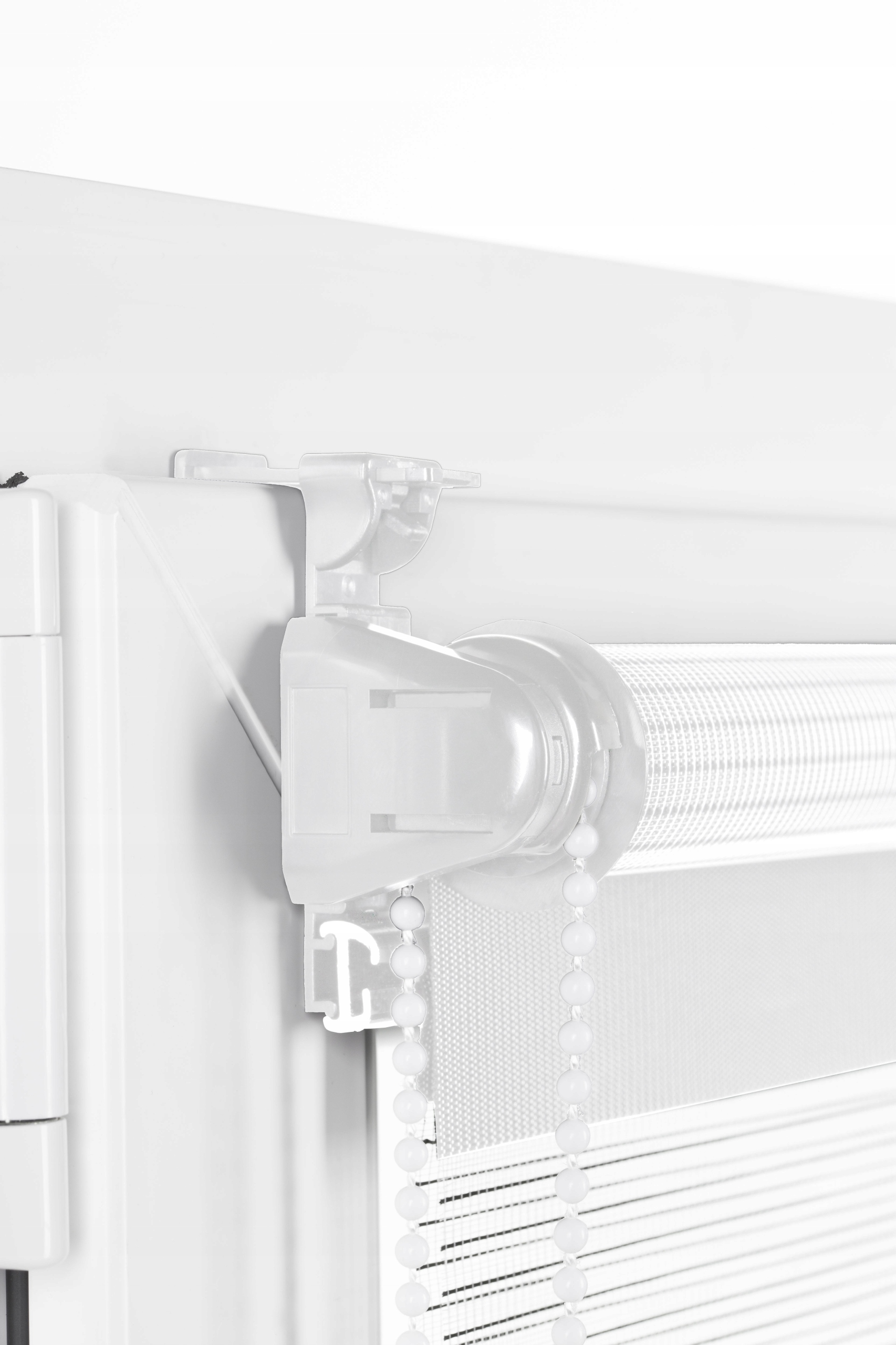 Roleta okienna dzień/noc - kolor: biały Kolor biały