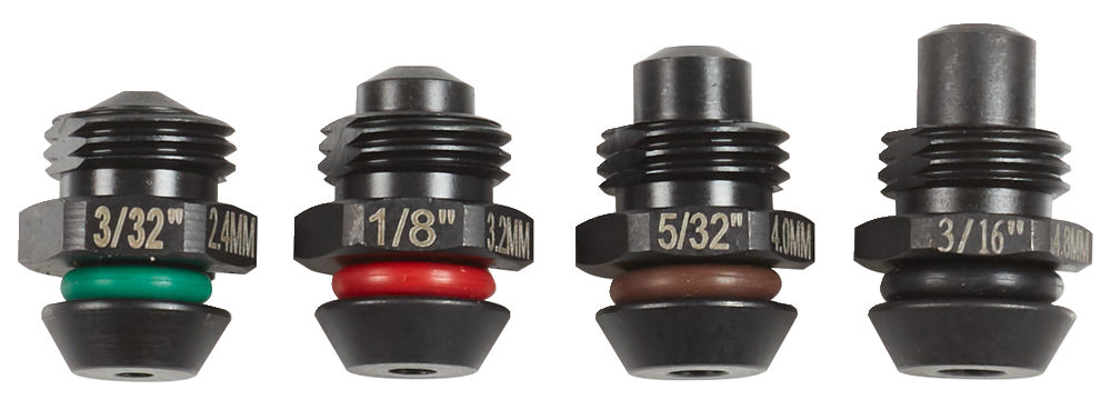 MILWAUKEE 48540100 zestaw końcówki do nitownicy M12 BPRT