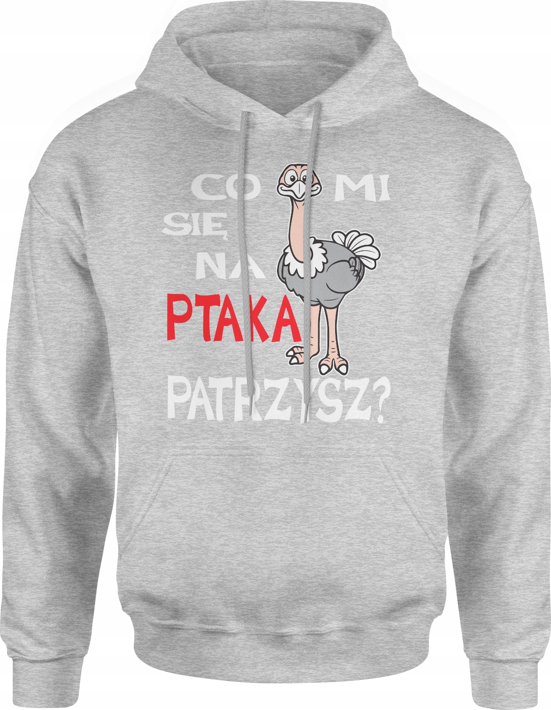 

Bluza Z Nadrukiem Męska Śmieszna Kapturem Rozm M