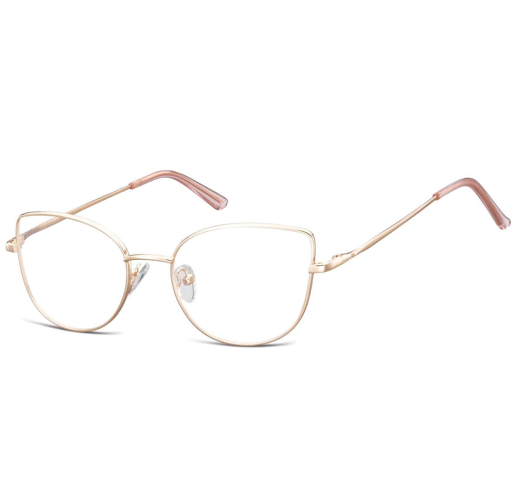 Damskie Oprawki Zerówki okulary Korekcyjne Optyczne Kocie na teleskopach