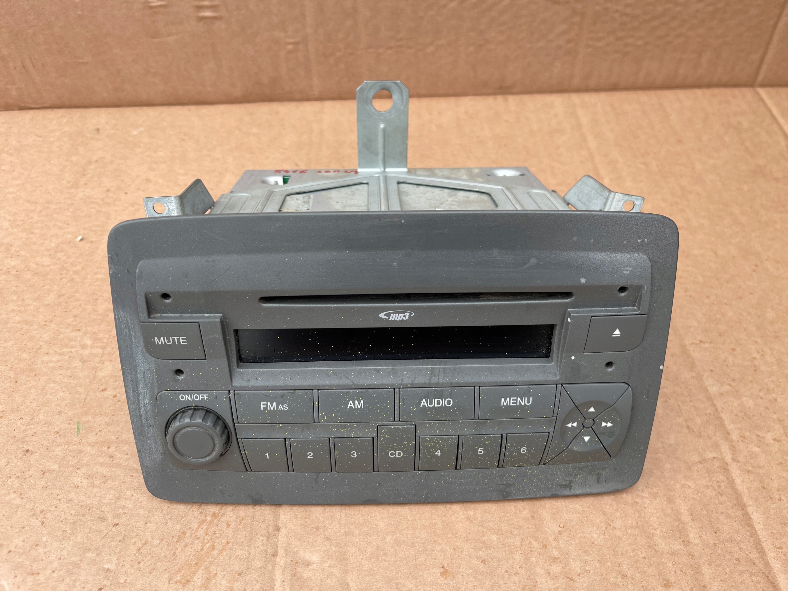 РАДІО CD MP3 FIAT PANDA II + КИШЕНЯ