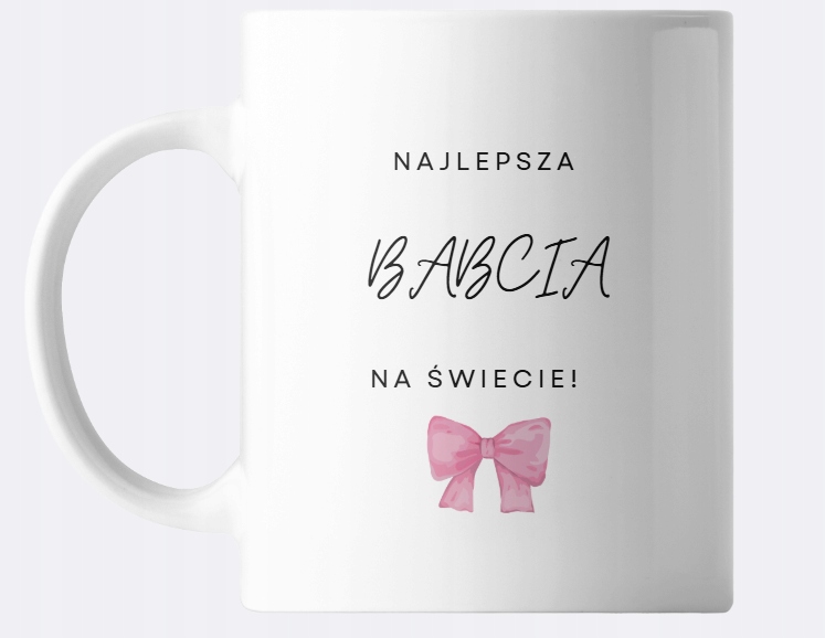 Hrnek Den babičky jméno personalizace Nejlepší babička na světě karton
