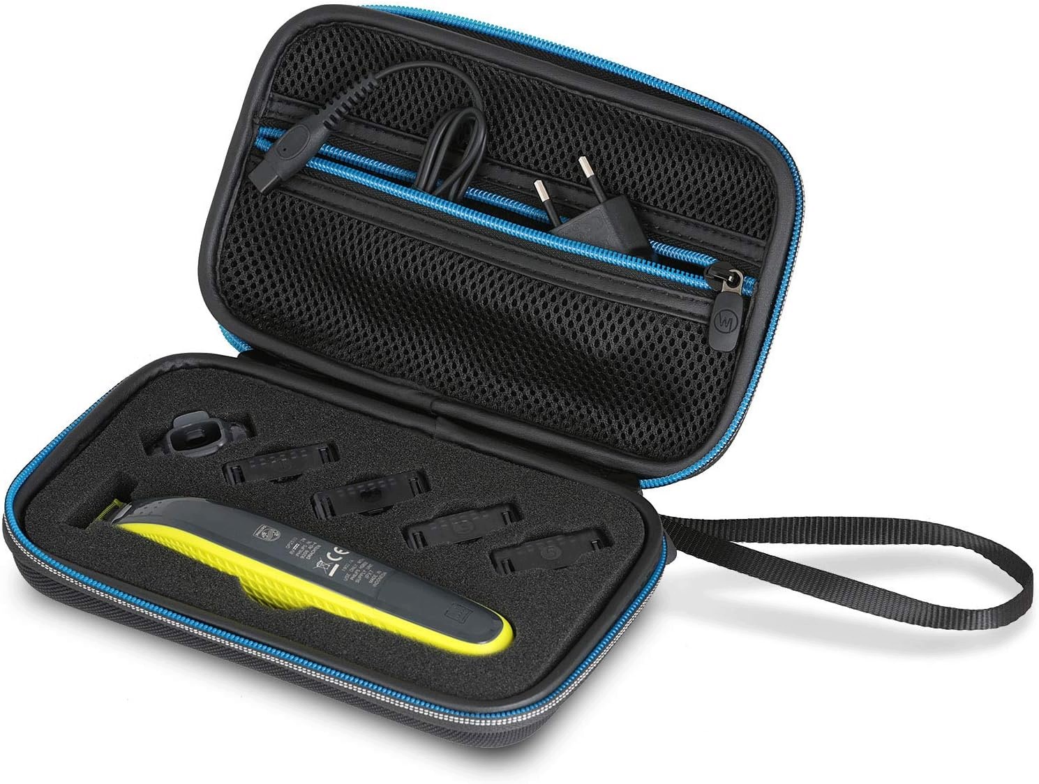 Pouzdro Holicí Strojek Oneblade Travel Case Černé S Příslušenstvím