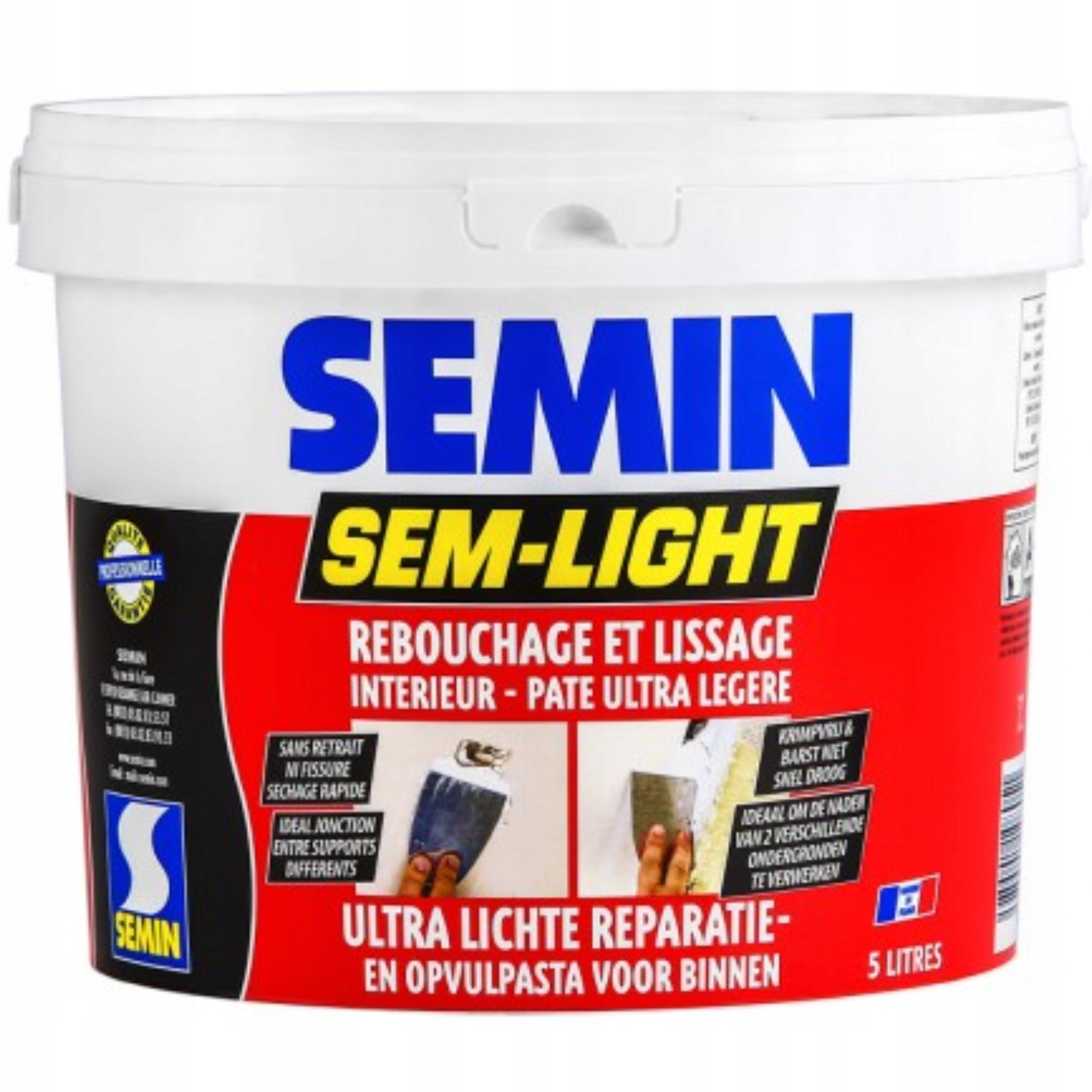 

Semin Gotowa Masa Reperacyjna Sem-light 1L