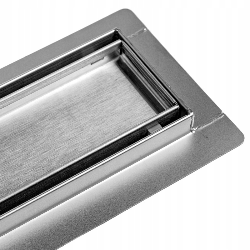 ODPŁYW LINIOWY DL02 360 OBROTOWY 70 CM SATIN SYFON Długość 70 cm