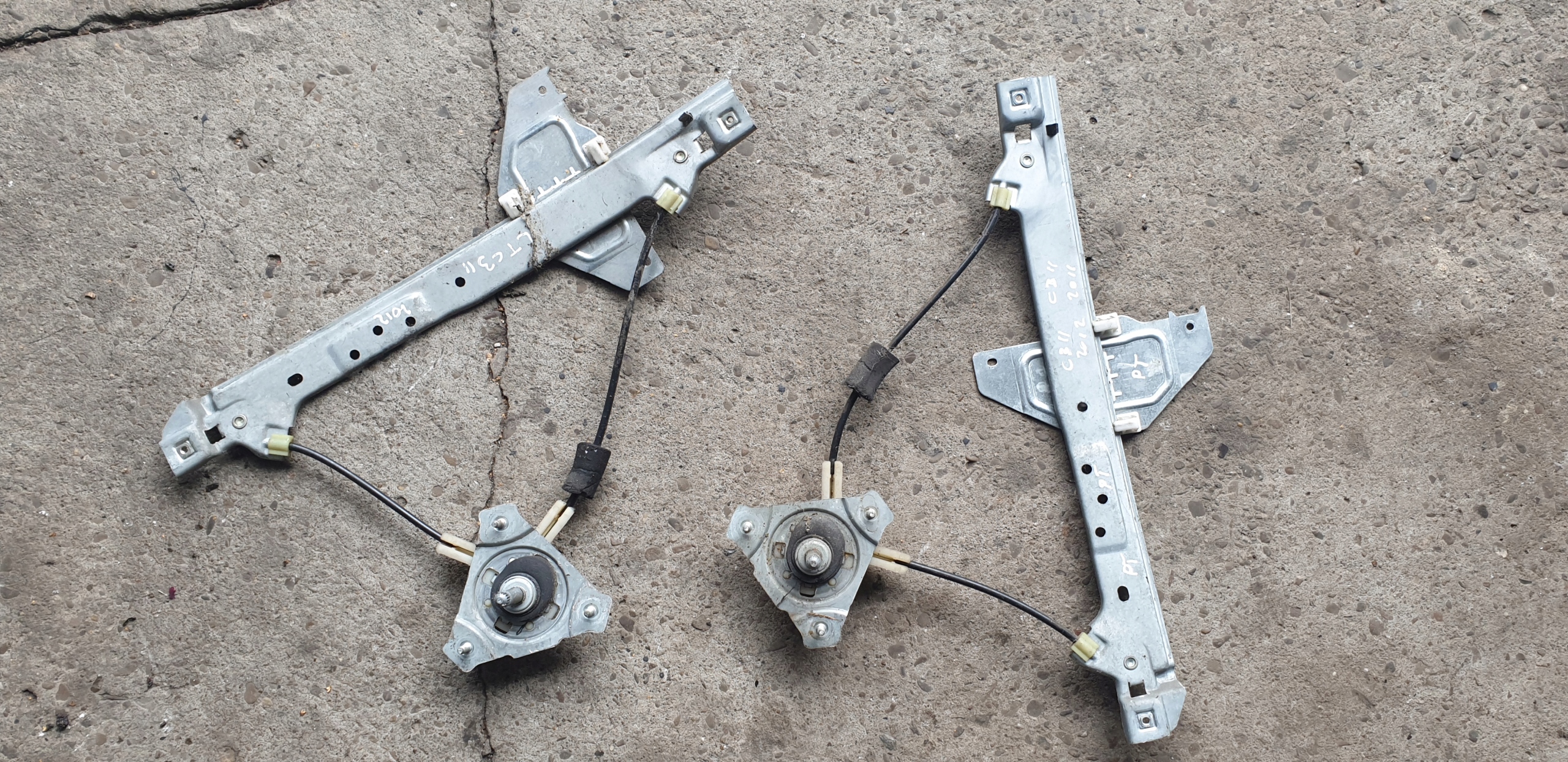 window regulator rear part CITROEN C3 II 2010-2016