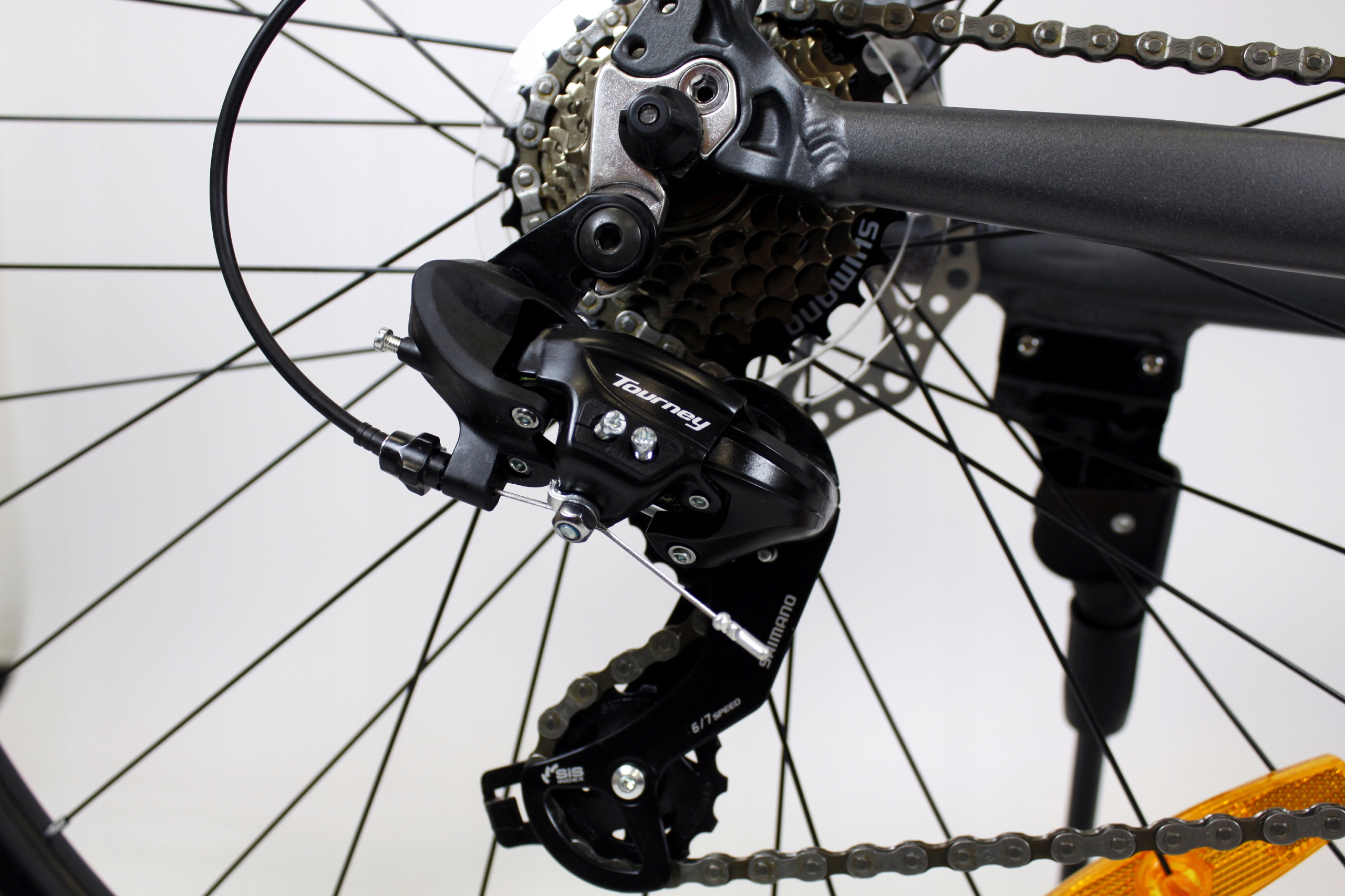 ROWER GÓRSKI MTB 27,5 SIROX SHIMANO TARCZE RAMA 18 Kolor czarny