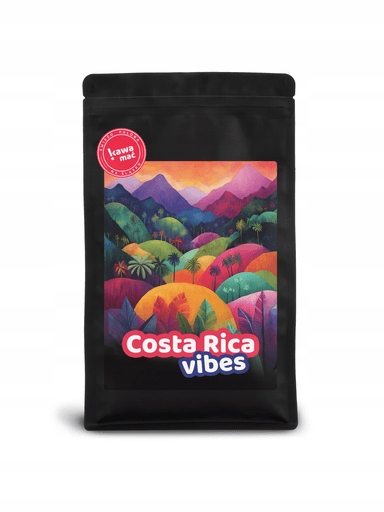 Levně Káva zrnková Costa Rica Vibes 1 Kg Čerstvě pražená z pražírny KawaMať