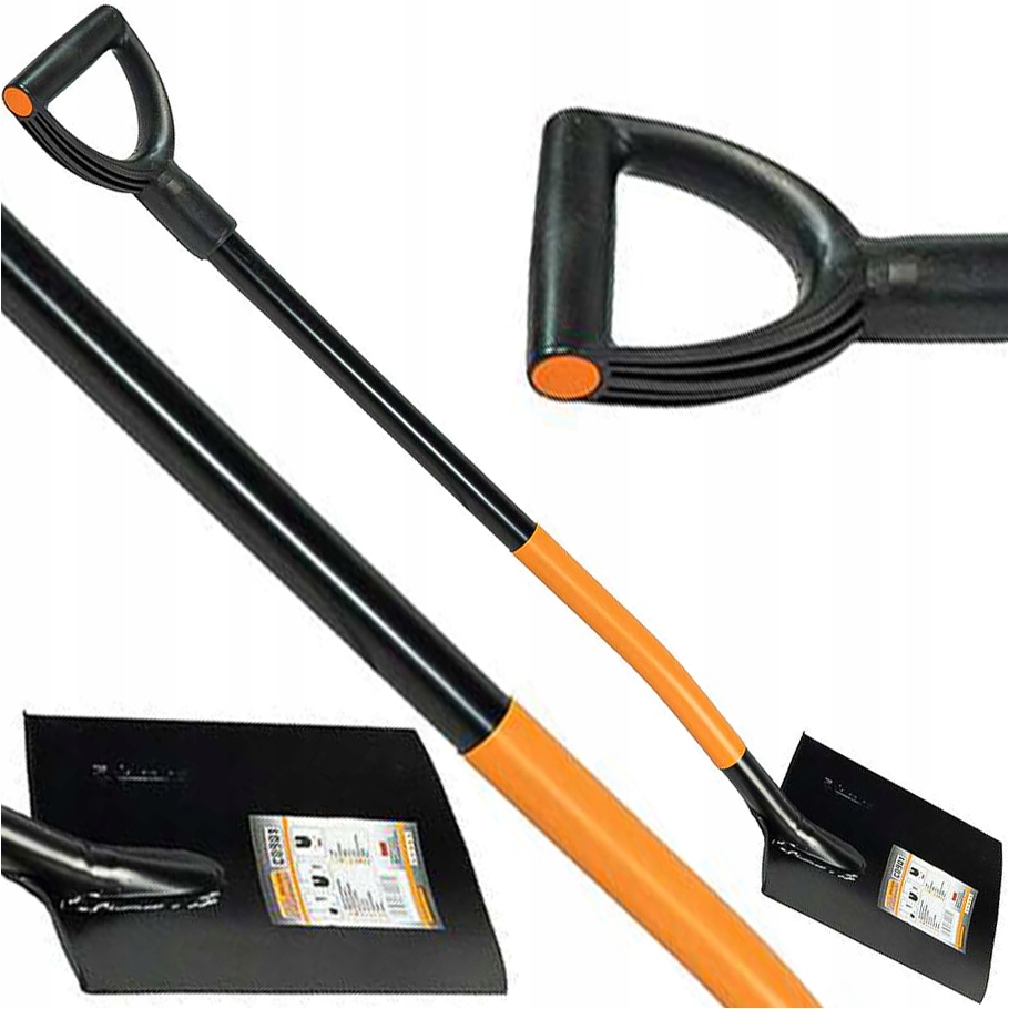 Лопата лопата прямой вал металлический твердый RICHMANN C0901