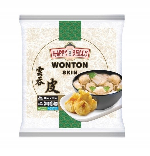 

Kwadratowe ciasto na pierożki Wonton 300 g