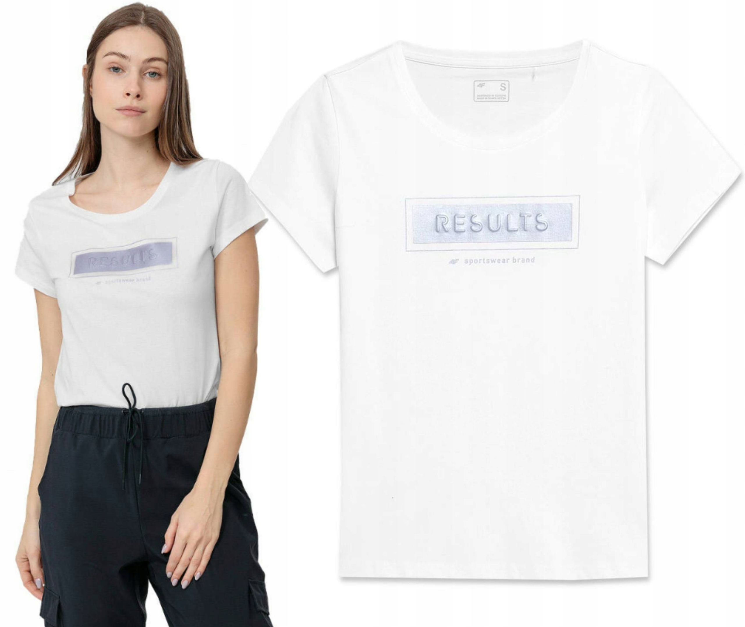 

Bluzka Koszulka Damska 4F Sportowa Bawełniana