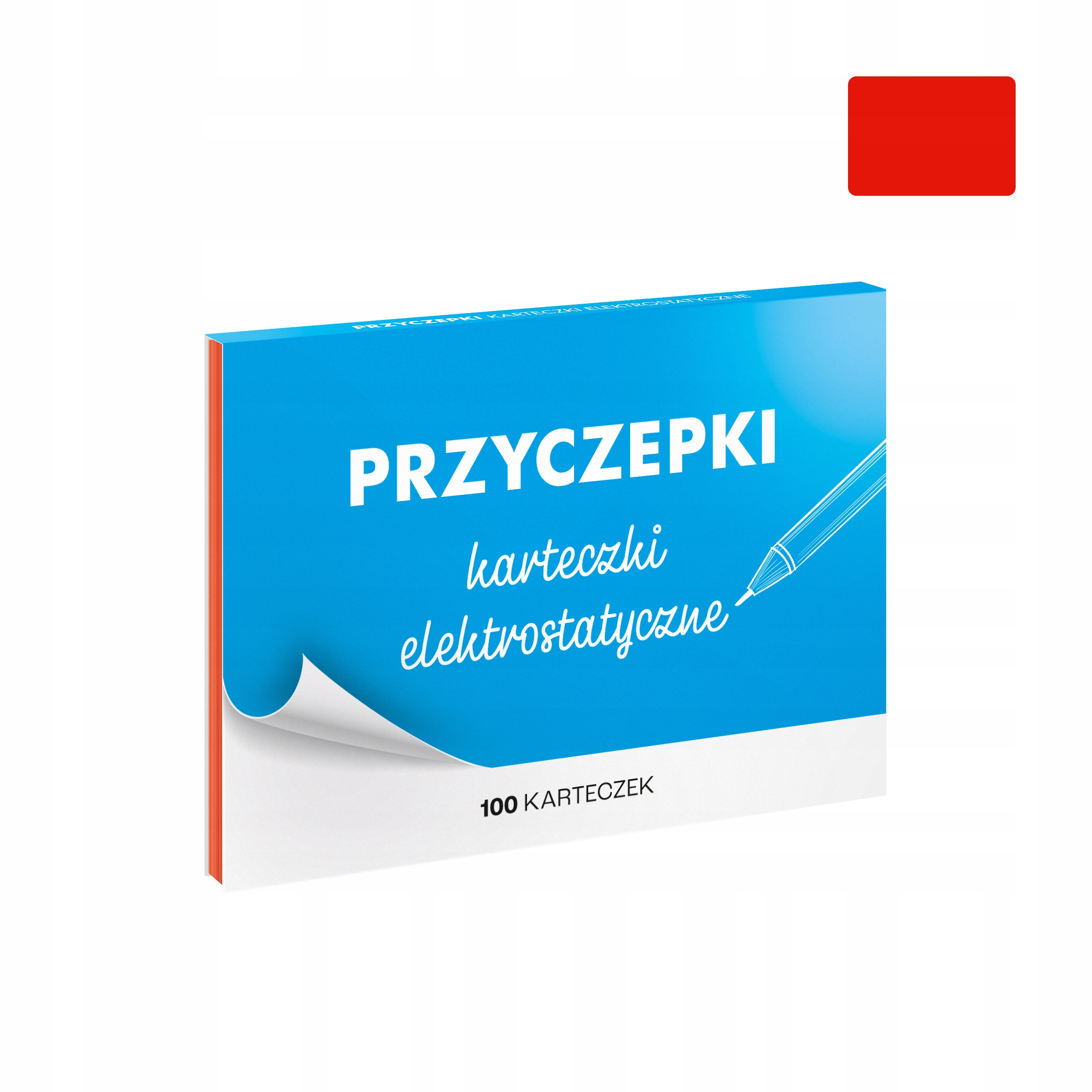 PRZYCZEPKI – czerwone karteczki elektrostatyczne