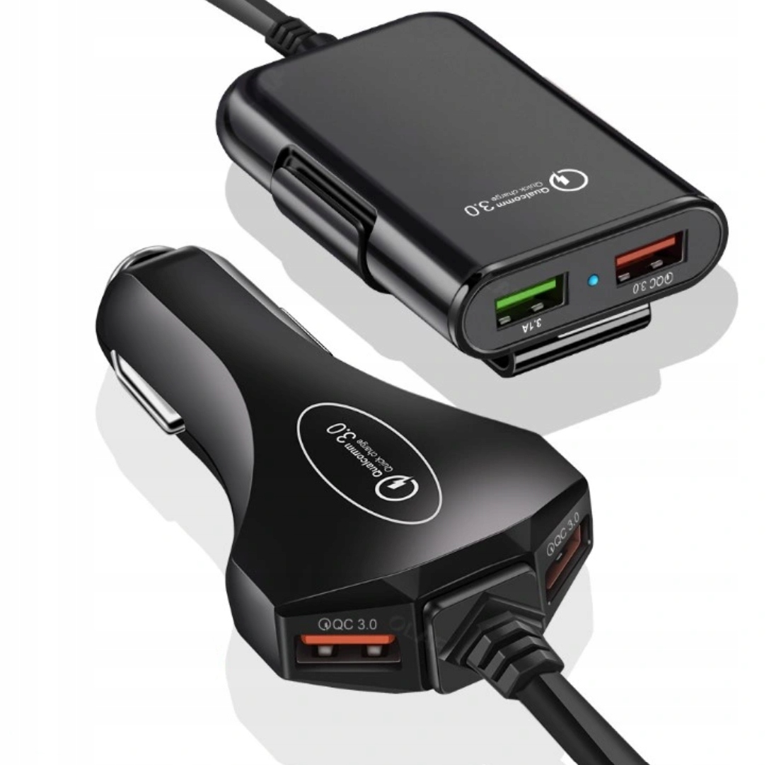 Автомобильное зарядное устройство QC 3.0 4xusb