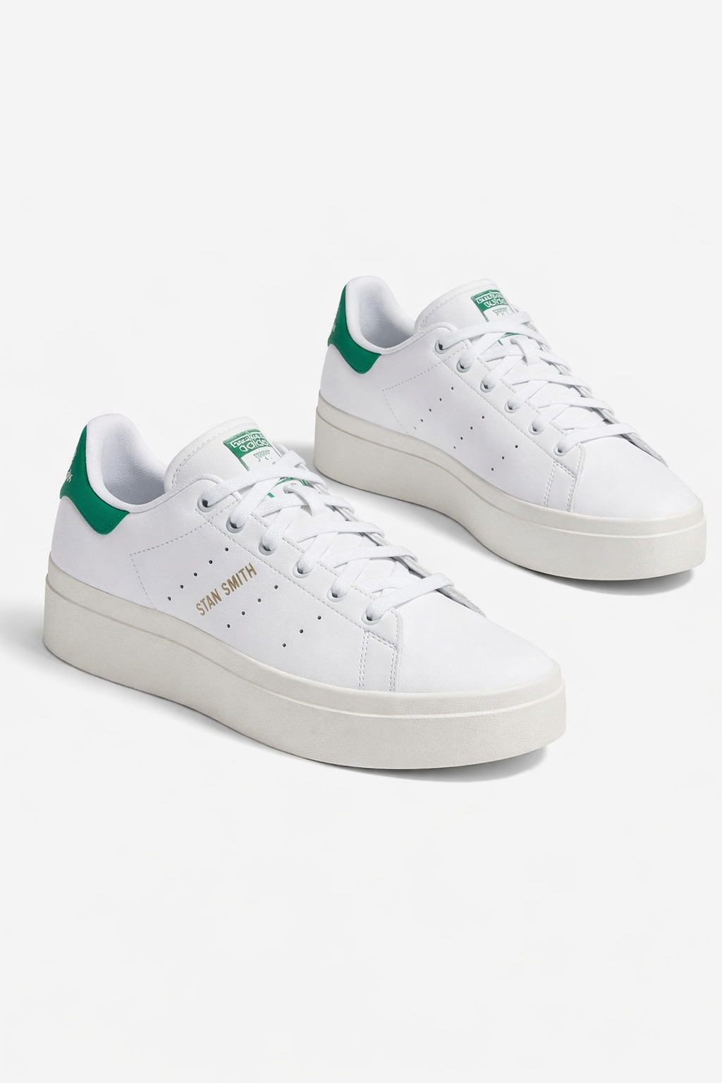 Adidas Sportovní Boty Typu Smith, Bílé, Kožené Na Platformě 36 2/3 I2B