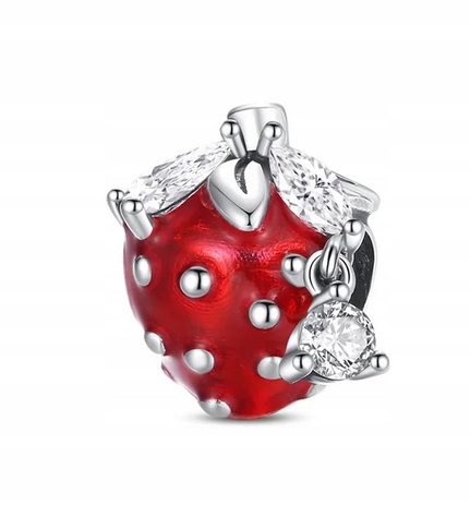 Charms stříbrný přívěsek Ag 925 Jahoda IM0240624CH