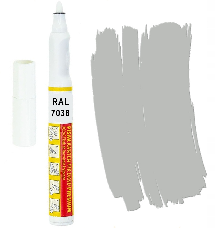 Kanten FIX RAL 7038 szary agatowy Pisak retusz