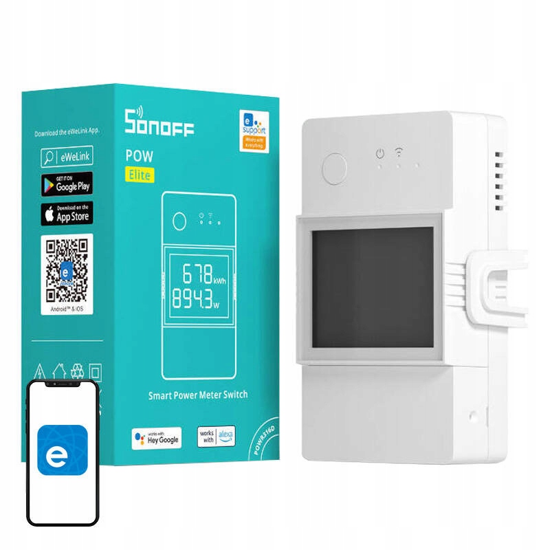 Sonoff Wifi Přepínač S Monitorováním Proudu Do Domu S Funkcí Správy
