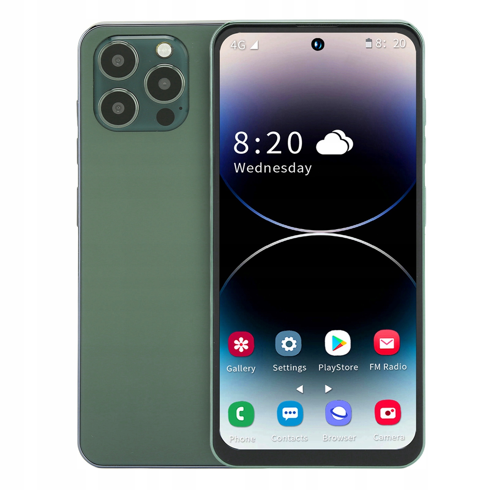 I14 Pro Max 6,7 cala 4G Telefon na Android 12 4 GB 128 GB Telefon 6H
