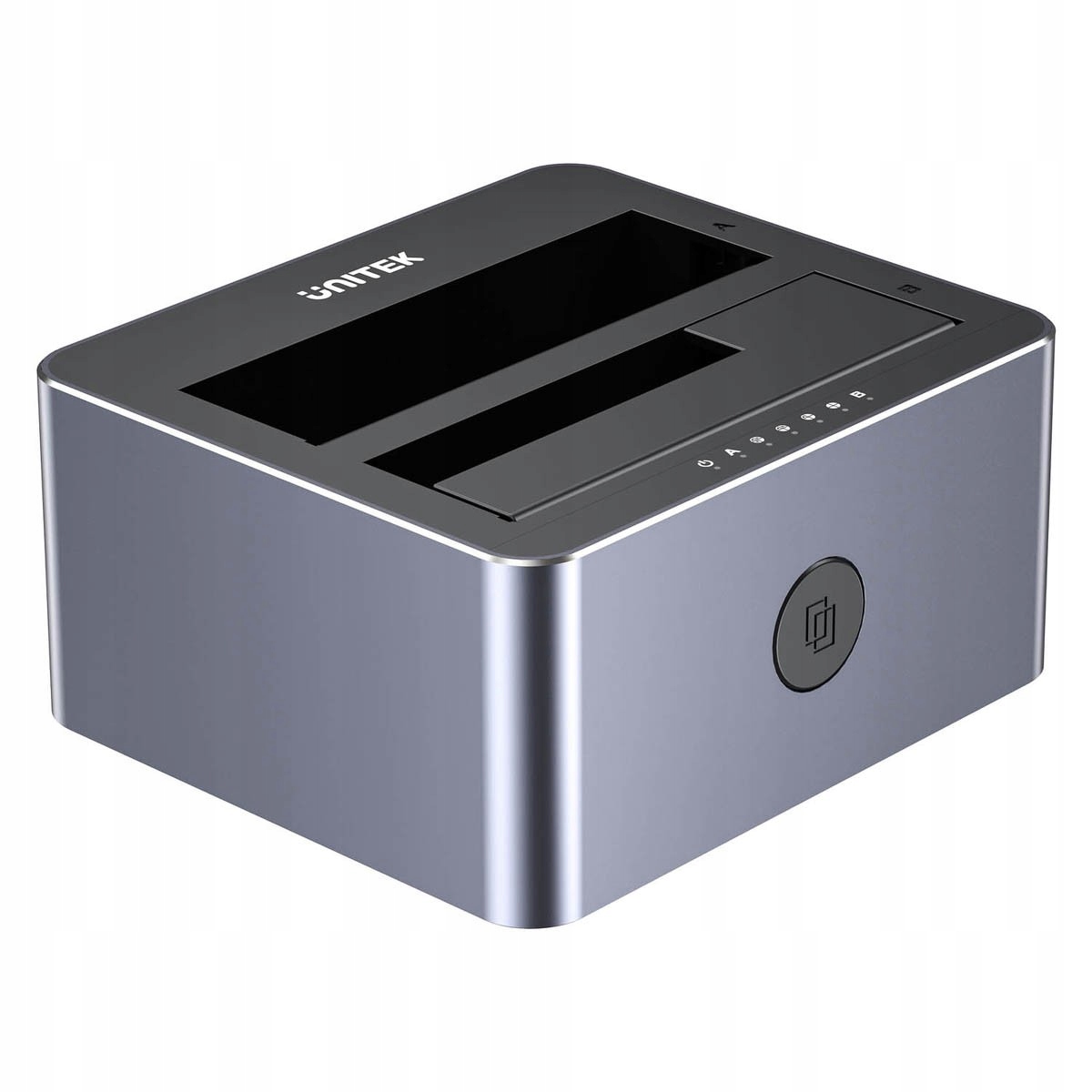 Unitek Klonovacia stanica pre disky 2x 2,5/3,5; Clone; Usb-c 10 Gbps