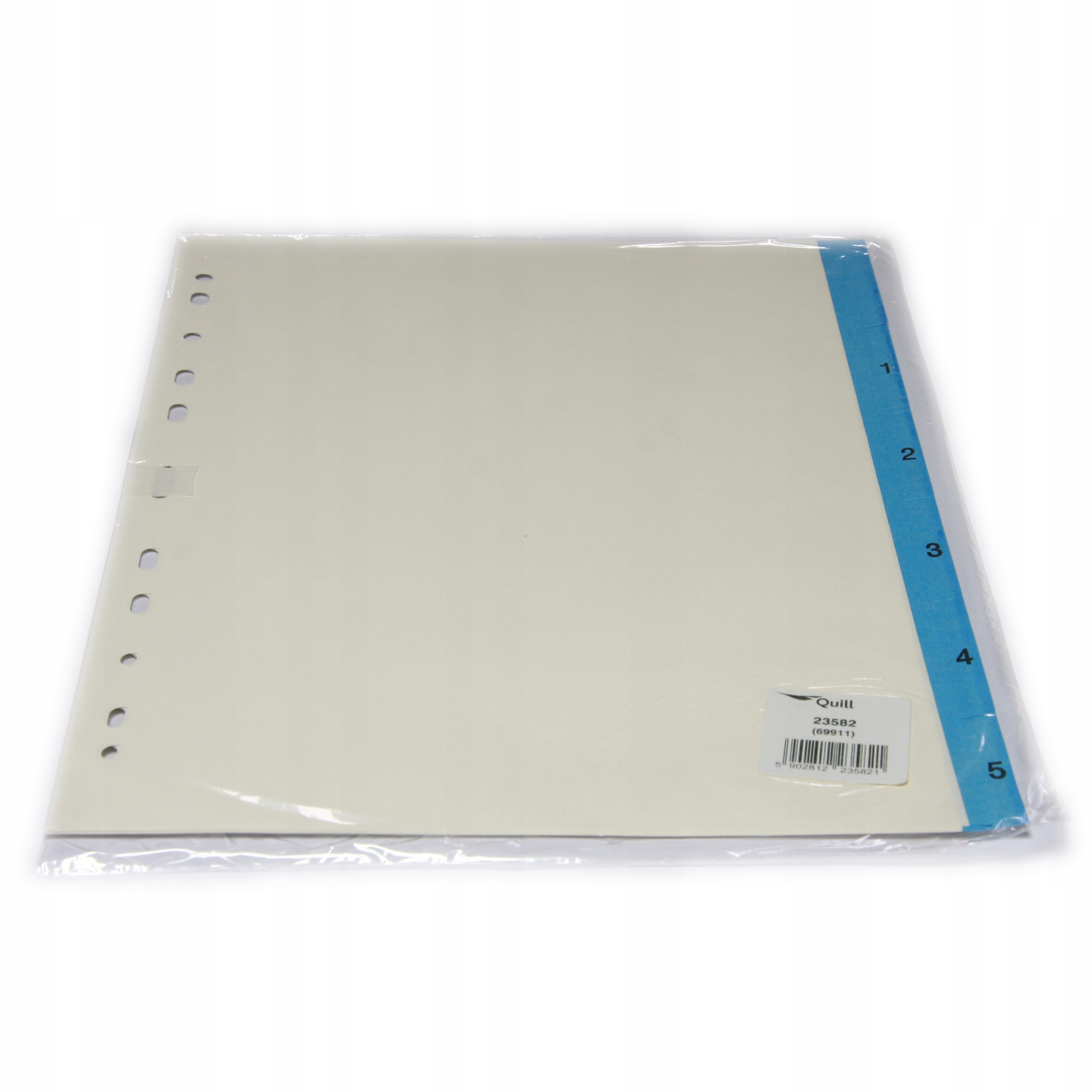 PRZEKŁADKI DO SEGREGATOROW A4 (1- 5), niebieski