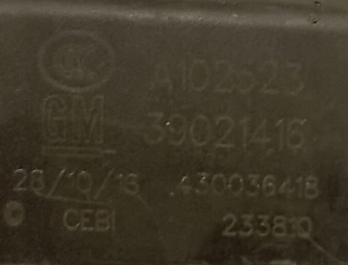 lock bonnet OPEL ASTRA K