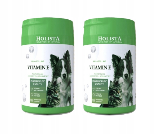 Levně Holista Vitamine E Vitamín E pro psa a kočku Set 2x200 g