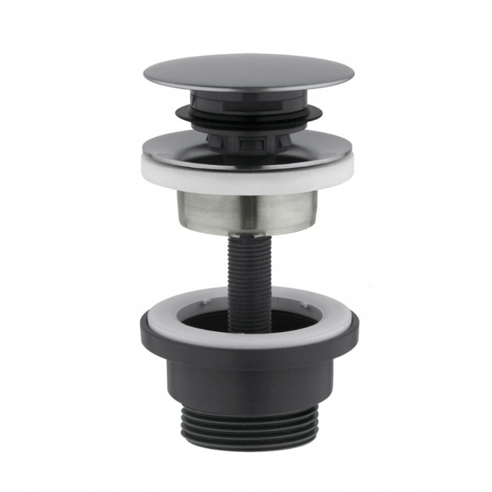 Zátka Klik-Klak Univerzální pro umyvadlo 1 1/4" Inox QuikFix 0-70 mm Cgs