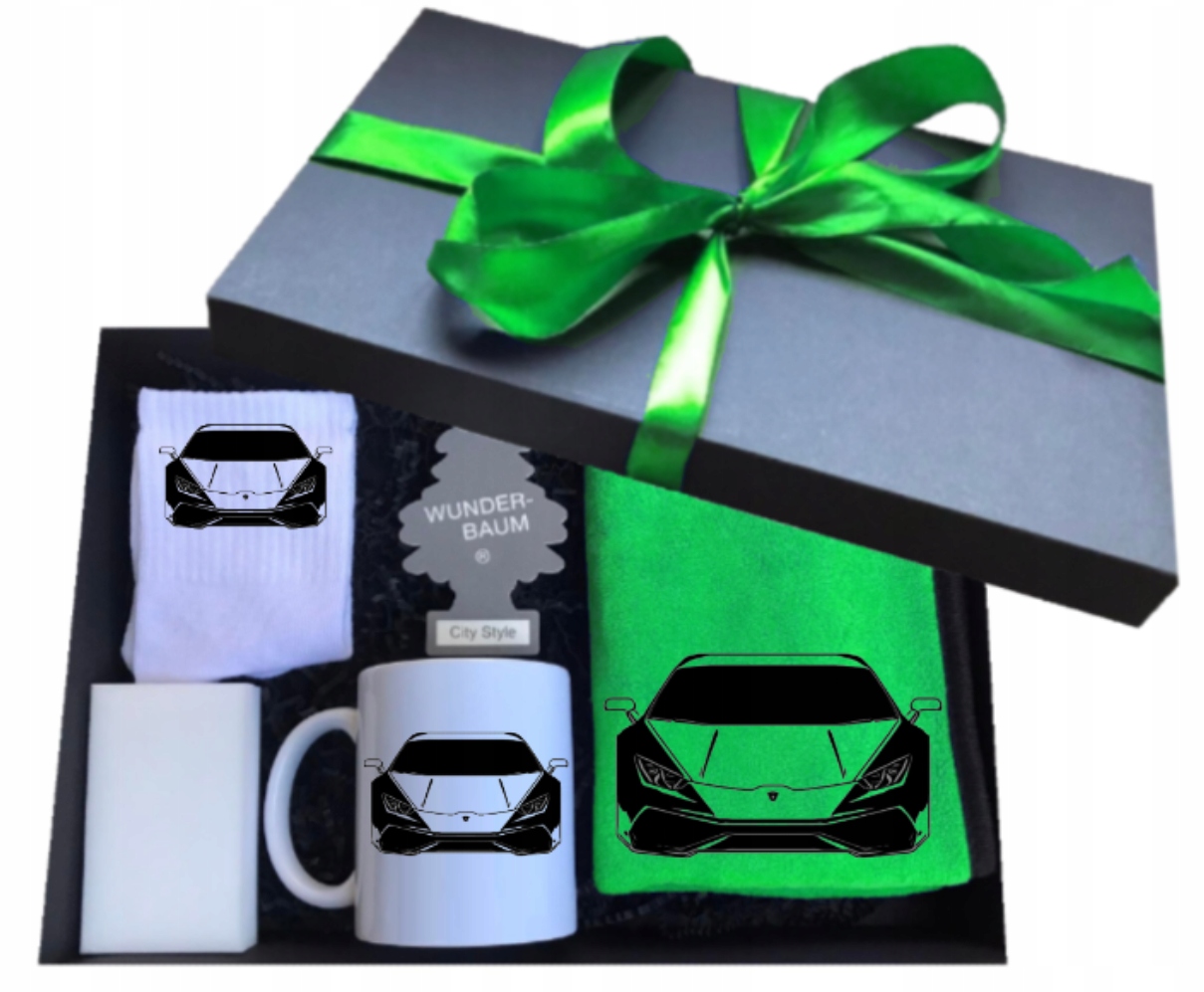 Sada dárek hrnek narozeniny jmeniny pro Kluka pro řidiče auta Lambo